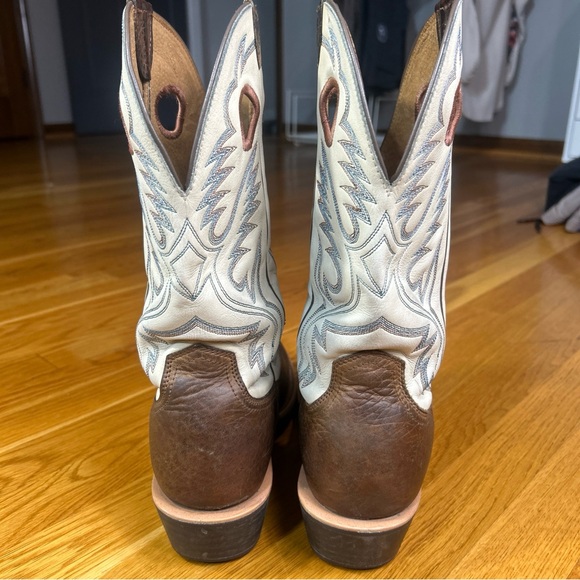 Ariat Men's Hybrid Venttek Distressed Western Boot Wide Toe Brown 10.5EE - Picture 6 of 12